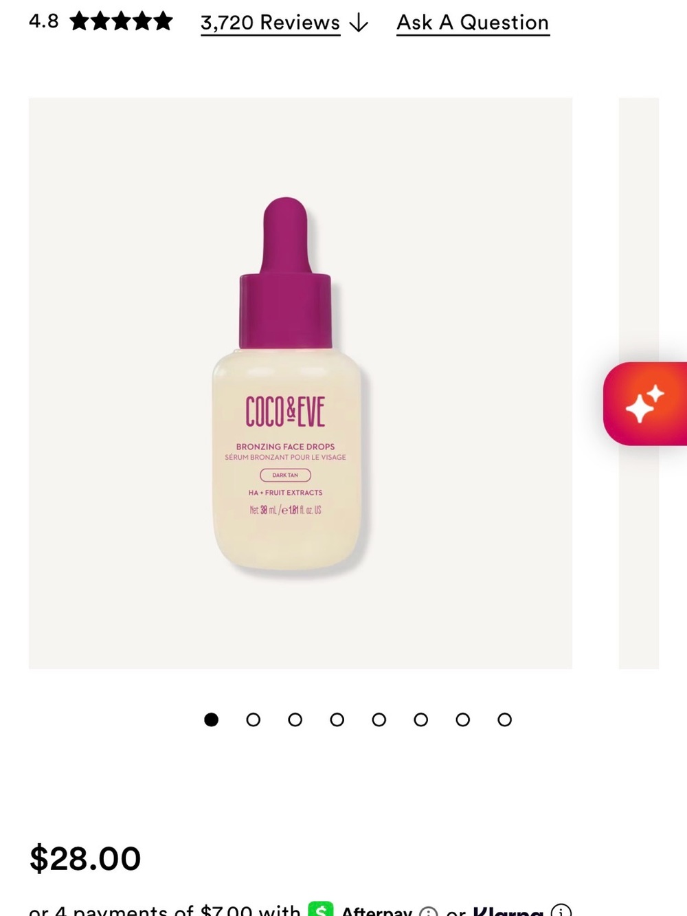 COCO & EVE Bronzing Face Drops - NEW!